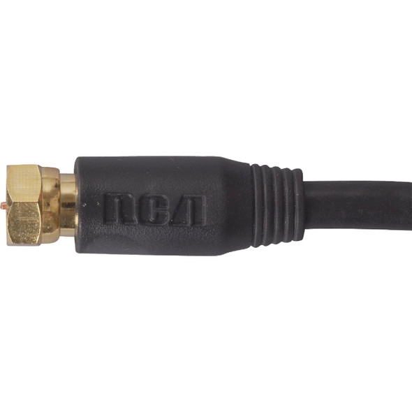 RCA 100 Ft. Black Digital RG6 Coaxial Cable VHB6111GR