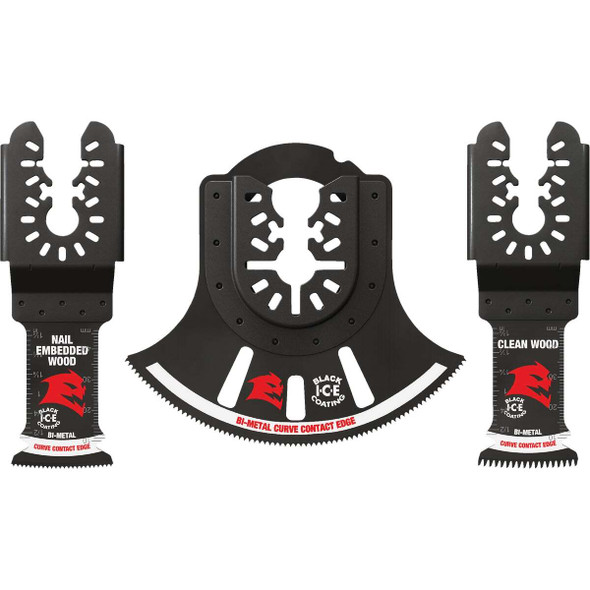 Diablo Universal Fit Bi-Metal Oscillating Blade Set (3-Piece) DOU3BS