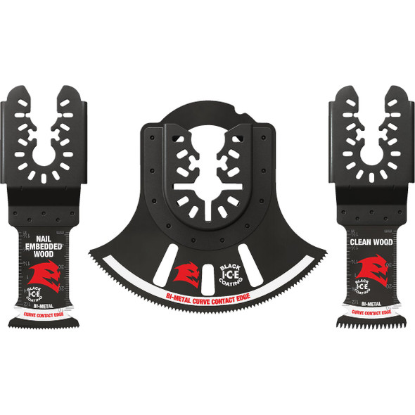 Diablo Universal Fit Bi-Metal Oscillating Blade Set (3-Piece) DOU3BS