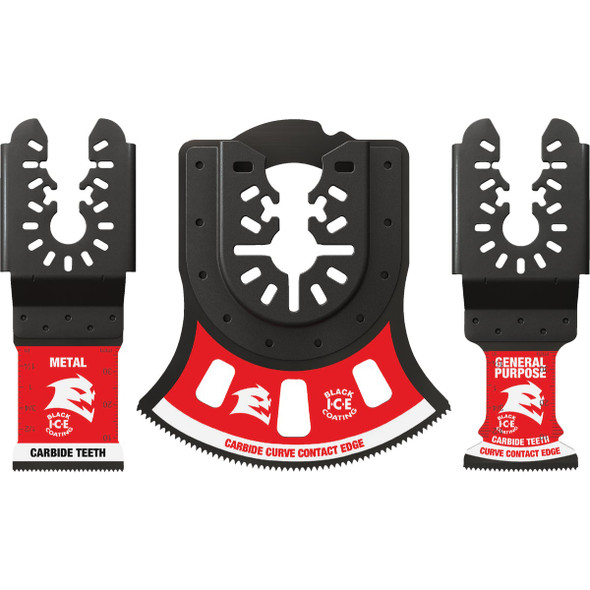 Diablo Universal Fit Carbide Oscillating Blade Set (3-Piece) DOU3CS