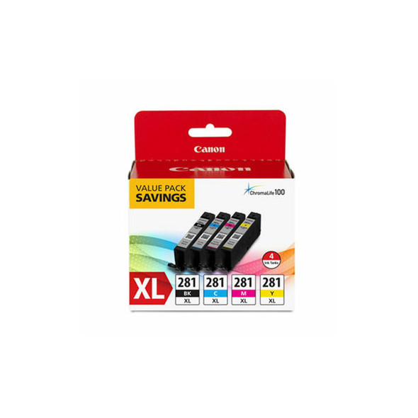 Canon® 2037c005 (cli-281xl) Ink, Black/cyan/magenta/yellow 2037C005 Canon® 2037c005 (cli-281xl) Ink, Black/cyan/magenta/yellow 2037C005