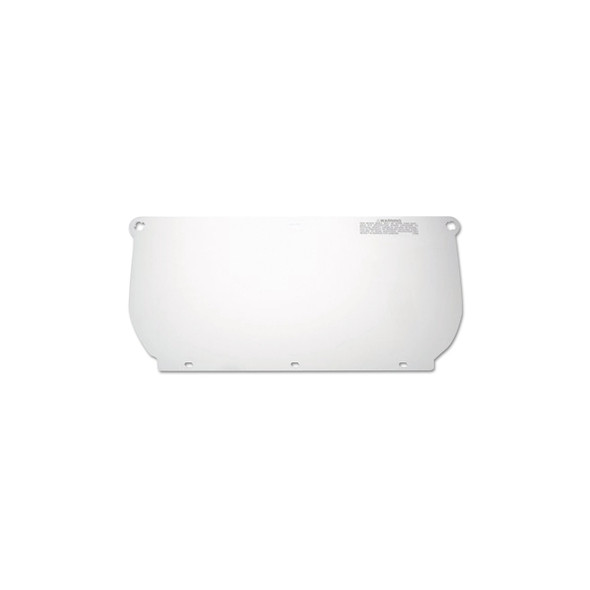Faceshield WP98, Uncoated, Clear, Flat, 14-1/2 in L x 7-1/2 in H
