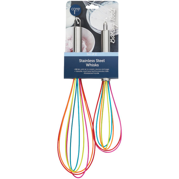 Core Kitchen Whisk Set in Rainbow (2-Piece) DBC30620 611482