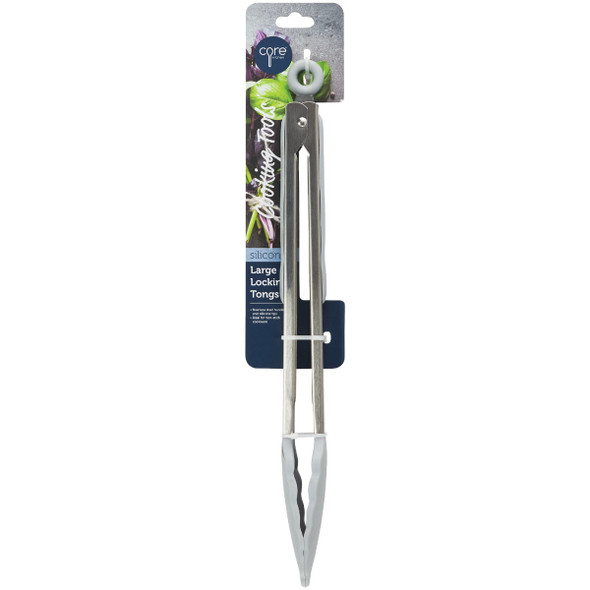 Core Kitchen 12 In. Silicone Locking Tongs DBC30614 618838