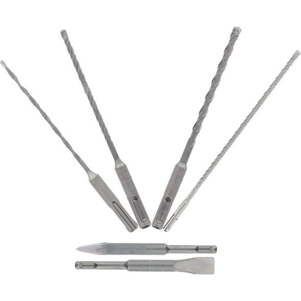 Diablo 6pc Sds+  Hammer Bit Set DMAPL9930-S6