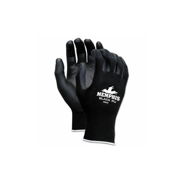 MCR™ Safety GLOVES,M,13GA,12PR/CS,BK 9669M