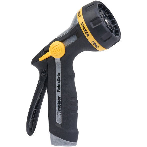 Melnor RelaxGrip Metal 8-Pattern Nozzle, Gray R201