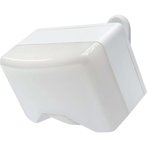 IQ America White 350 Lm. LED Battery Operated Security Light Fixture LB-1135-WH