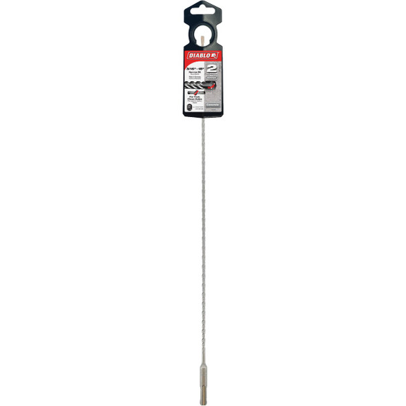 Diablo SDS-Plus 3/16 In. x 18 In. Carbide-Tipped Rotary Hammer Drill Bit