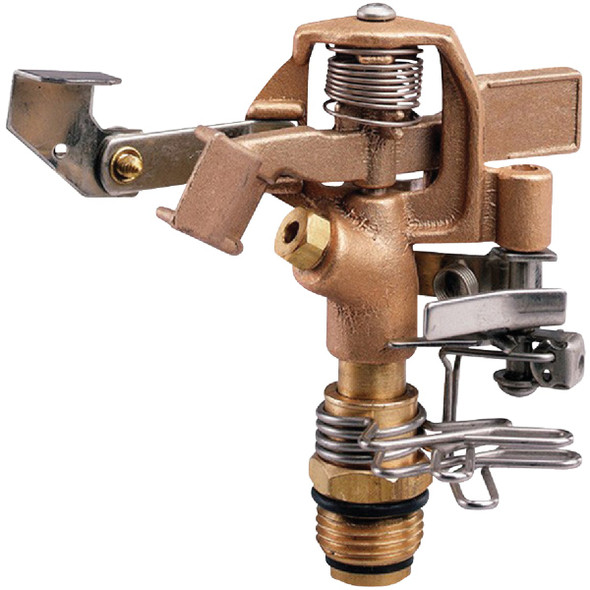 Orbit Brass 80 Ft. Dia. Impact/Impulse Sprinkler Head 55032