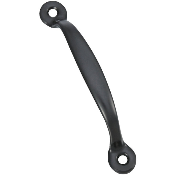 National Hardware 4-3/4 In. Black Door Pull N117-663