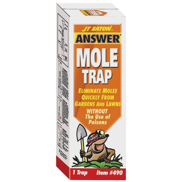 JT Eaton Steel Plunger Mechanical Mole Trap 490 700165