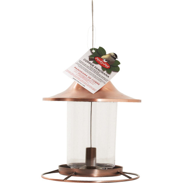 Perky Pet Copper Panorama Bird Feeder 312C 700952