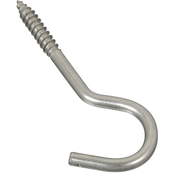 National Hardware 1/4 In. x 4-1/4 In. Stainless Steel Screw Hook N220-814