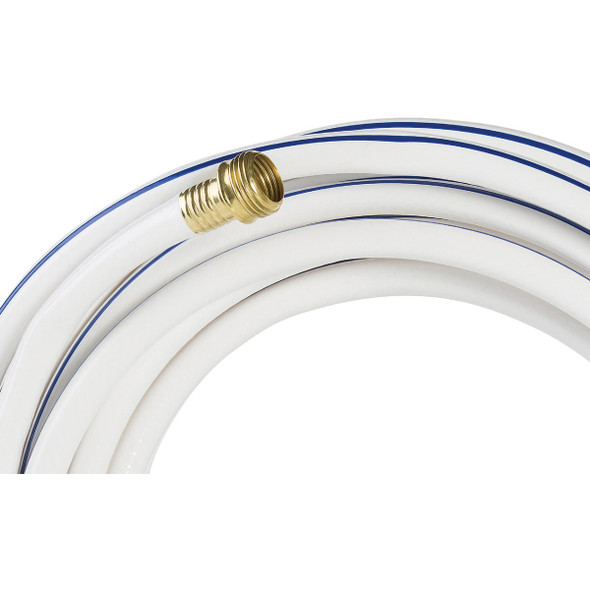 Teknor Apex NeverKink 1/2 In. x 50 Ft. White RV/Marine Hose