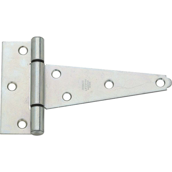 National Hardware 5 In. Zinc-Plated Steel Heavy-Duty Tee Hinge Pack of 10