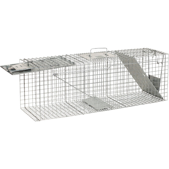 Havahart Galvanized Steel 36 In. 2-Door Large Animal Trap 1045