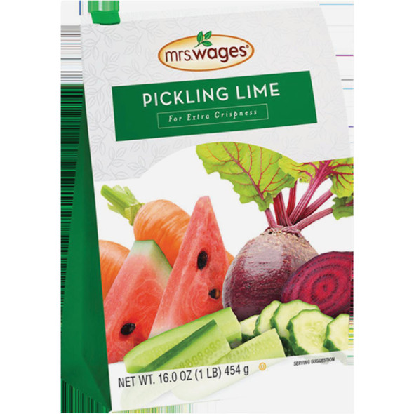 Mrs. Wages 16 Oz. Pickling Lime Mix W502-D3425 Mrs. Wages 16 Oz. Pickling Lime Mix W502-D3425