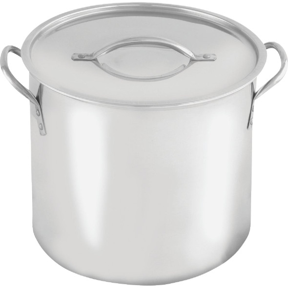 McSunley 12 Qt. Polished Stainless Steel Stockpot 607