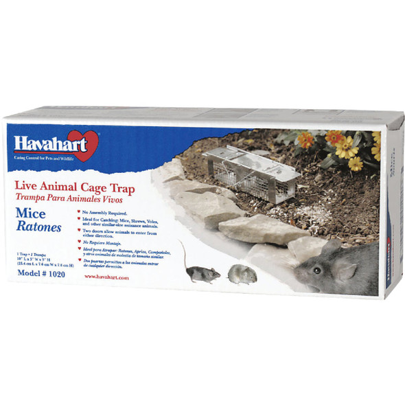 Havahart 2-Door Mechanical Live Mouse Trap (1-Pack) 1020 759824