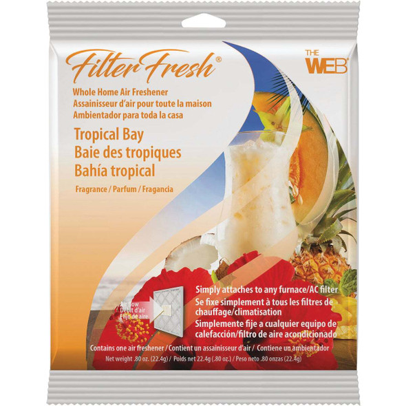 Web FilterFresh Furnace Air Freshener, Tropical Bay WTROPIC