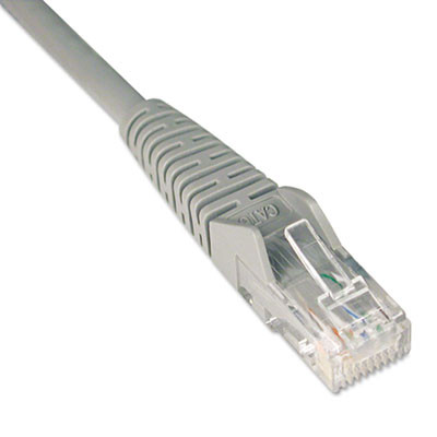 CABLE,CAT6,SNGLSS,50FT,GY