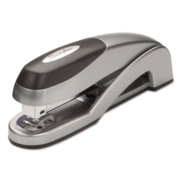 Swingline® Optima Full Strip Desk Stapler, 25-Sheet Capacity, Silver S7087801CC Swingline® Optima Full Strip Desk Stapler, 25-Sheet Capacity, Silver S7087801CC
