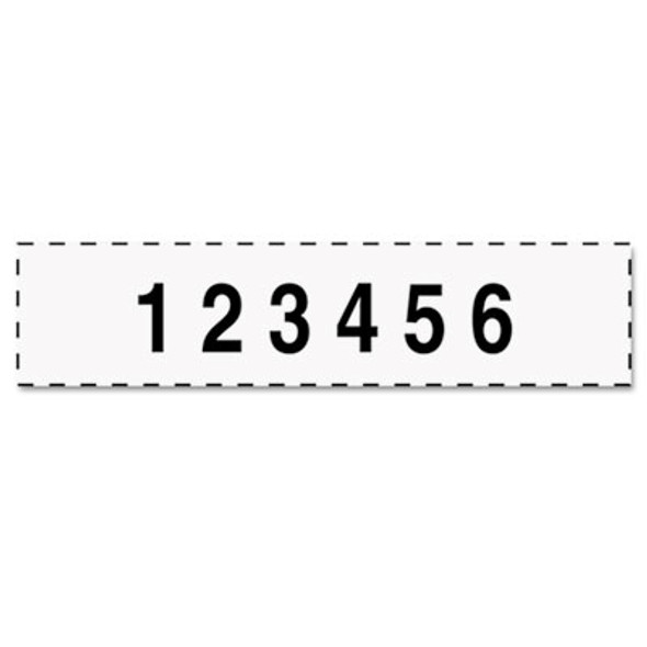 STAMP,6 DIGIT NUMBR PRO