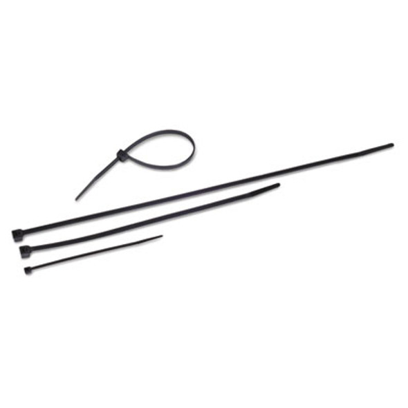 Tatco Nylon Cable Ties, 11 X 0.19, 50 Lb, Black, 500/pack 22700