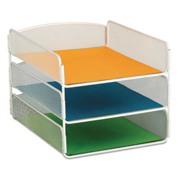 Safco® TRAY,TRIPLE,WH 3271WH