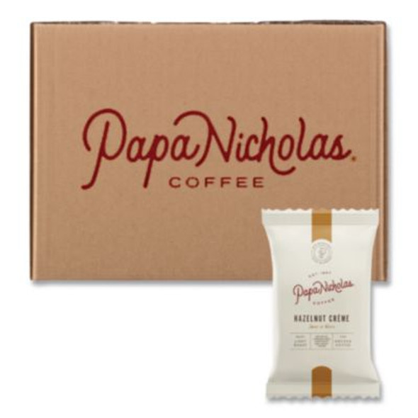 PapaNicholas® Coffee Premium Coffee, Hazelnut Creme, 18/carton 25187