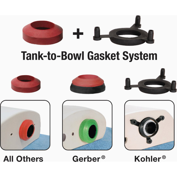 Fluidmaster Universal Toilet Repair Kit K-507A-008-P10 432752