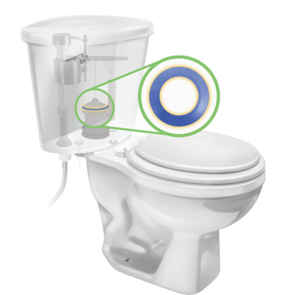 Fluidmaster Replacement Flush Valve Seal for American Standard & Eljer 510A-001-P10 491506