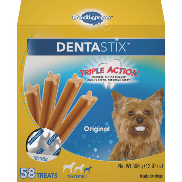 Pedigree Dentastix Toy Dog Original Flavor Dental Dog Treat (58-Pack) 797005