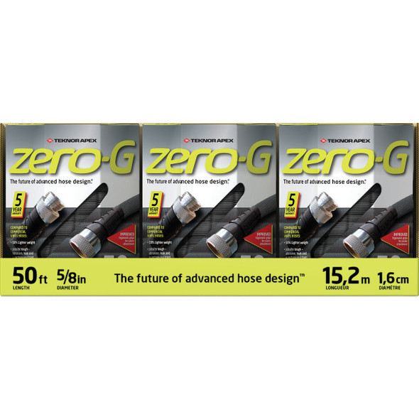Teknor Apex Zero-G 5-8 In. Dia. x 50 Ft. L. Drinking Water Safe Compact Hose 4001-50 704339