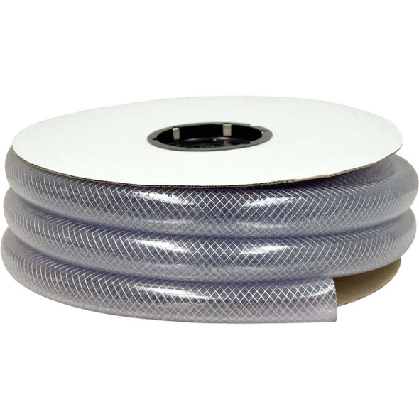 Abbott Rubber 2 In. x 1/2 In. x 50 Ft. Clear T12 Braided PVC Tubing T12005008