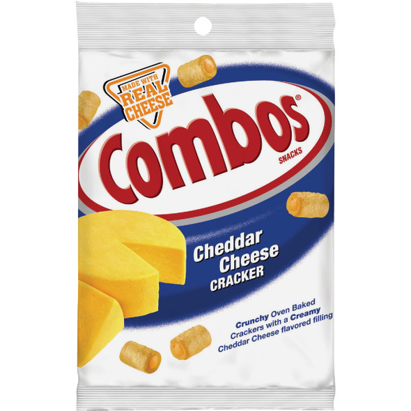 Combos Cheddar Cracker 6.3 Oz. Combos 114650 Pack of 12