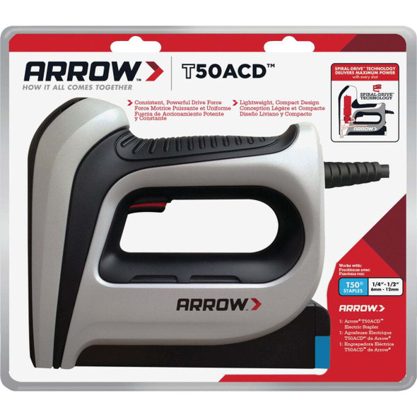 Arrow T50 Electric Staple Gun T50ACD