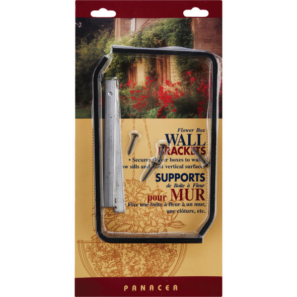 Panacea Black Wall Mount Bracket 89059 Panacea Black Wall Mount Bracket 89059