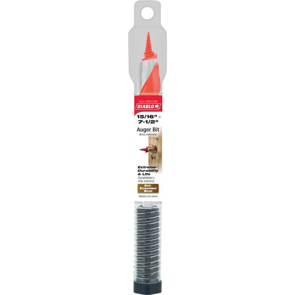 Diablo 15-16 In. x 7-1-2 In. Auger Bit DAG1120 336279