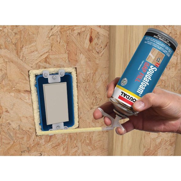 Soudafoam 12 Oz. Triple Expansion GAP Fill Gun Foam Sealant