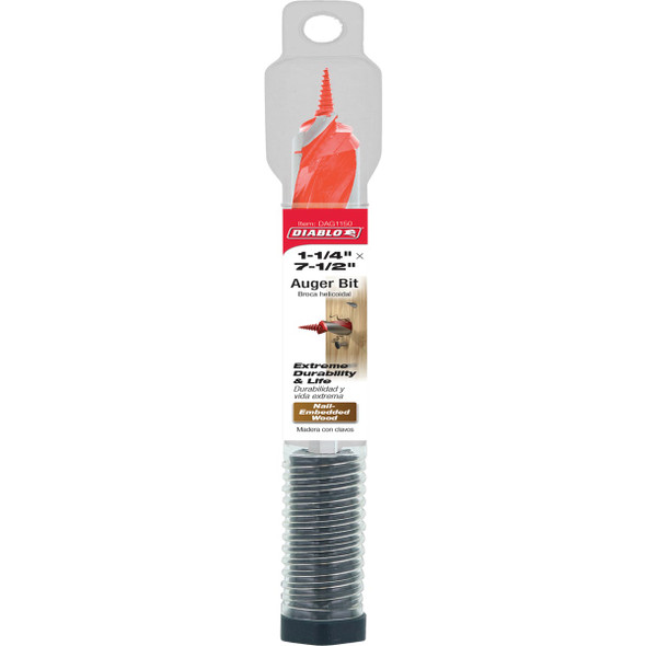 Diablo 1-1-4 In. x 7-1-2 In. Auger Bit DAG1150 343734