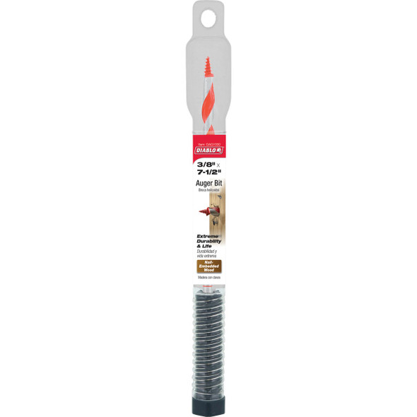 Diablo 3-8 In. x 7-1-2 In. Auger Bit DAG1030 306254