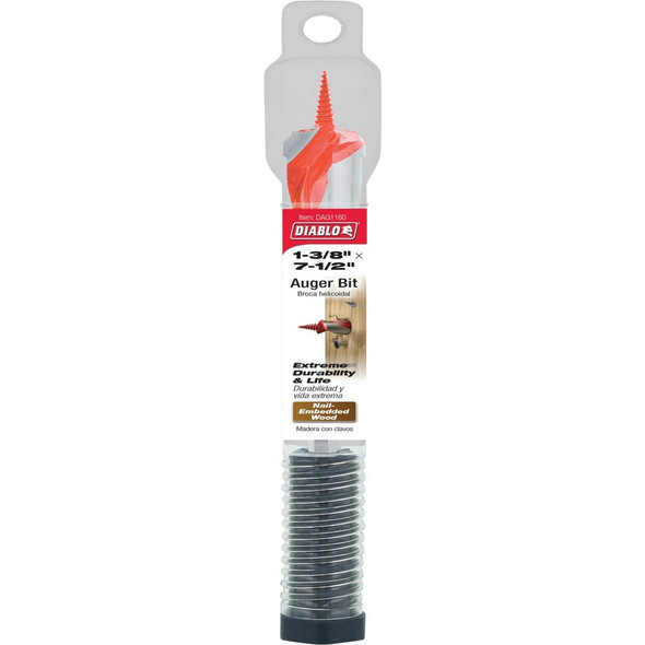Diablo 1-3-8 In. x 7-1-2 In. Auger Bit DAG1160 345766