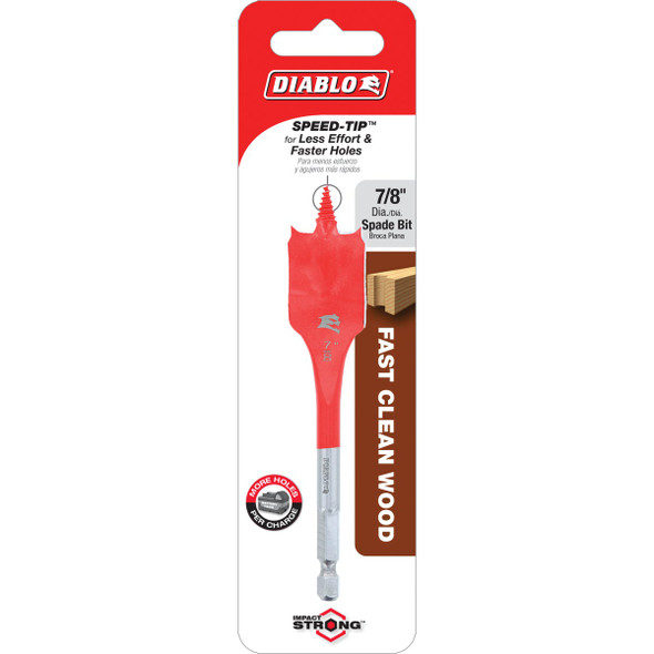 Diablo 7-8 In. x 4 In. SPEEDemon Spade Bit DSP1050 327957
