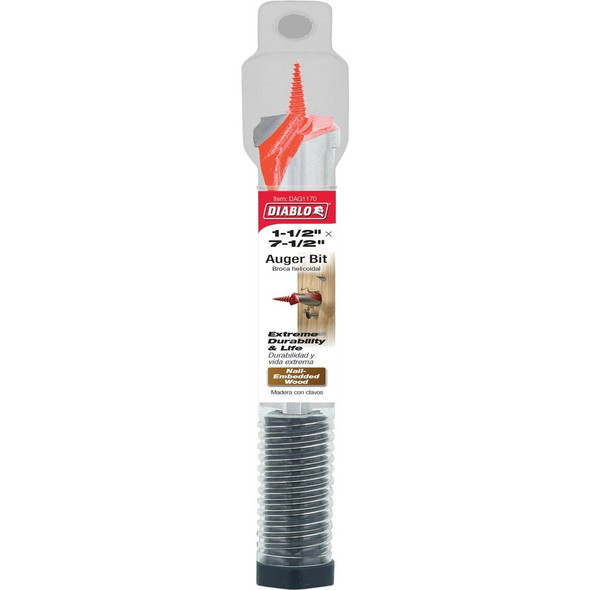 Diablo 1-1-2 In. x 7-1-2 In. Auger Bit DAG1170 347648