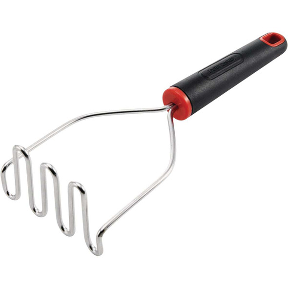 Farberware Stainless Steel Potato Masher with Black Handle 5211649