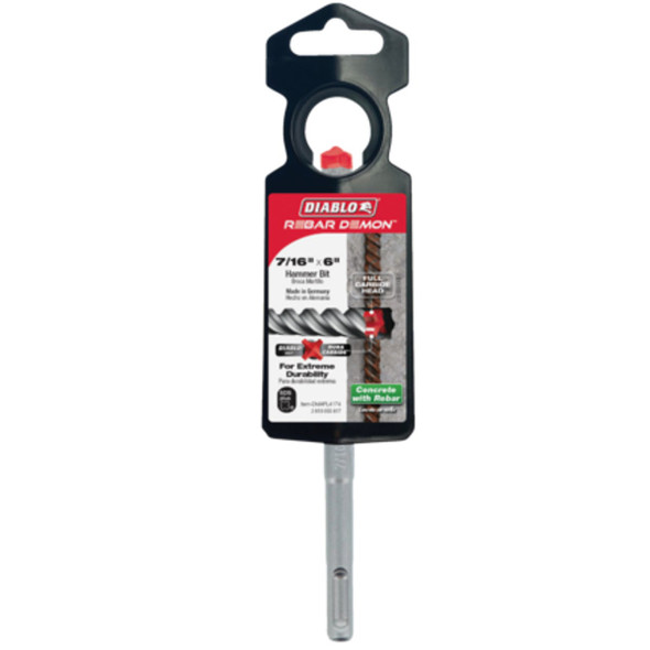 Rebar Demon 7/16x6 Sds+ Hammer Bit DMAPL4174