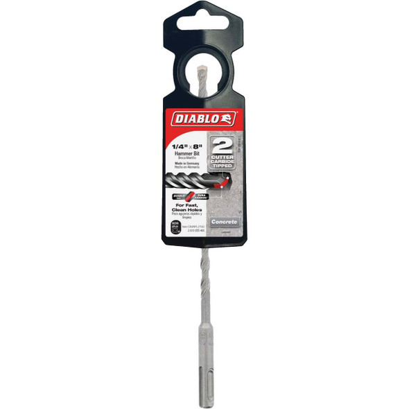 Diablo SDS-Plus 1/4 In. x 8 In. Carbide-Tipped Rotary Hammer Drill Bit DMAPL2150