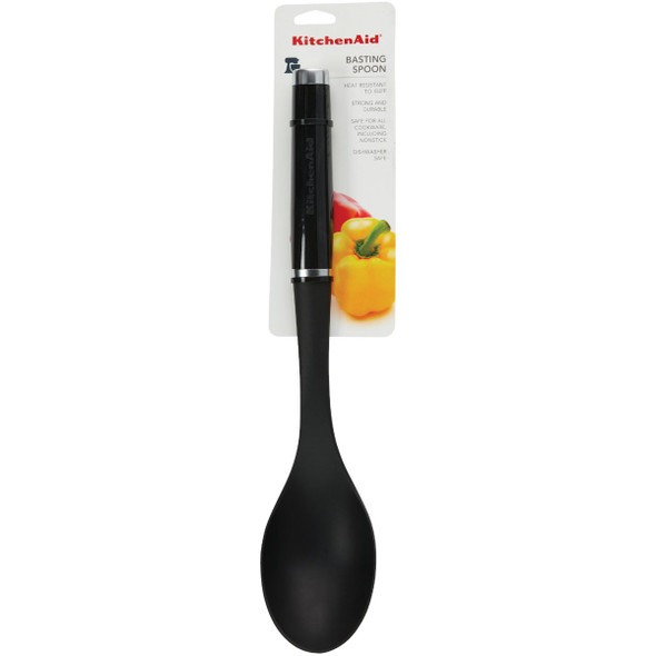 KitchenAid 13 In. Black Nylon Basting Spoon KitchenAid 13 In. Black Nylon Basting Spoon
